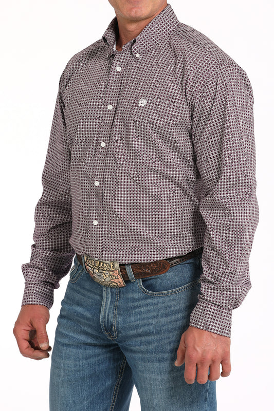 Men's Stretch Classic Fit Western Shirt