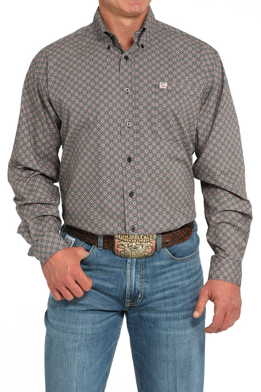Men's Stretch Classic Fit Wetsern Shirt