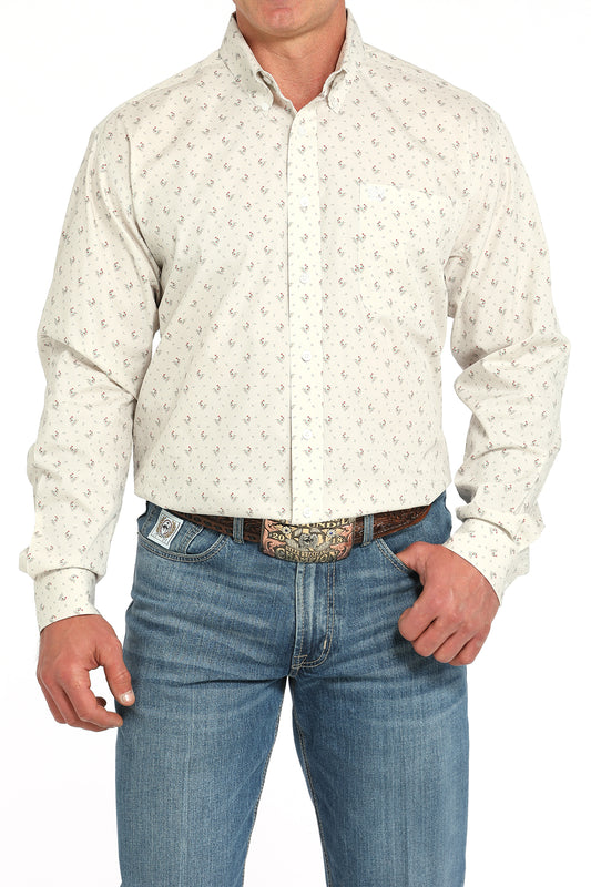 Men's Classic Fit Wetsern Shirt