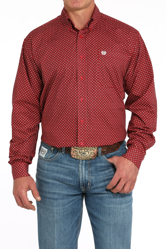 Men's Stretch Classic Fit Western Shirt