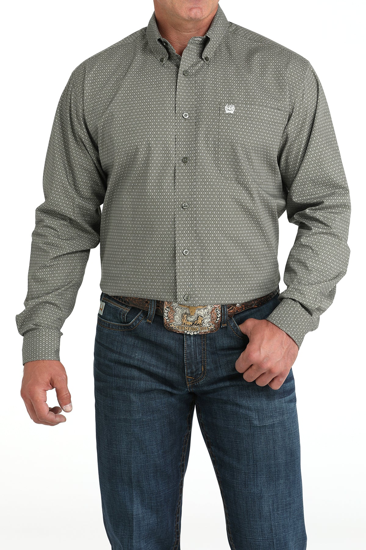 Men's Classic Fit Western Shirt