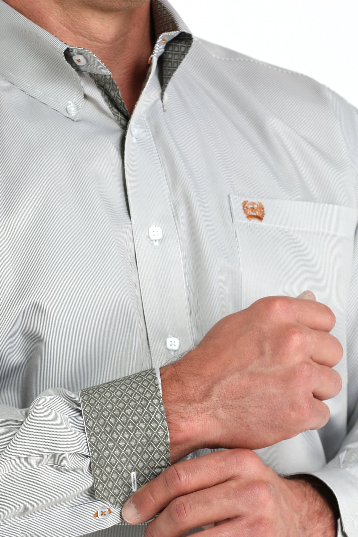 Men's Classic Fit Wetsern Shirt