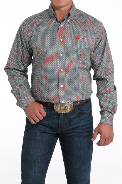 Men's Stretch Classic Fit Western Shirt