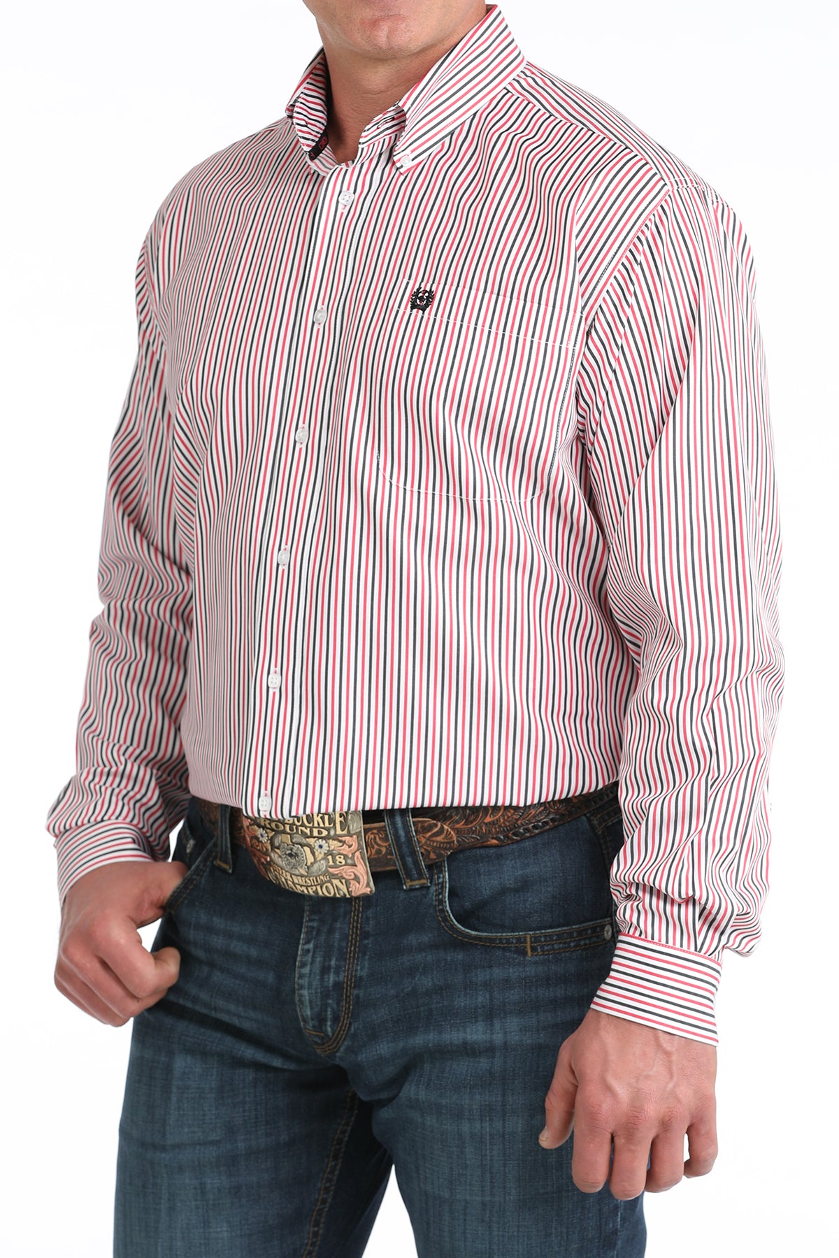 Mens Classic Fit Western Shirt