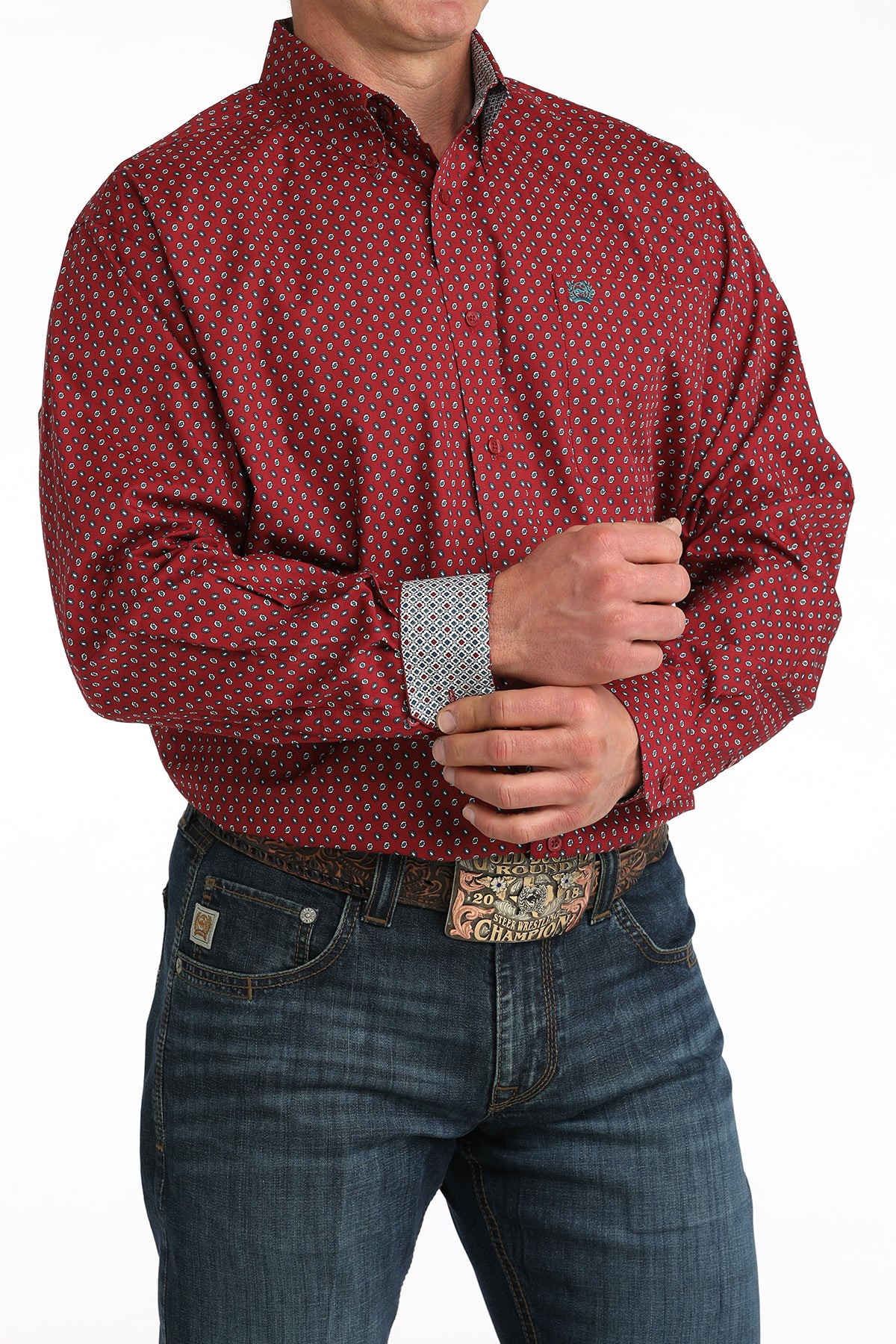 Mens Classic Fit Western