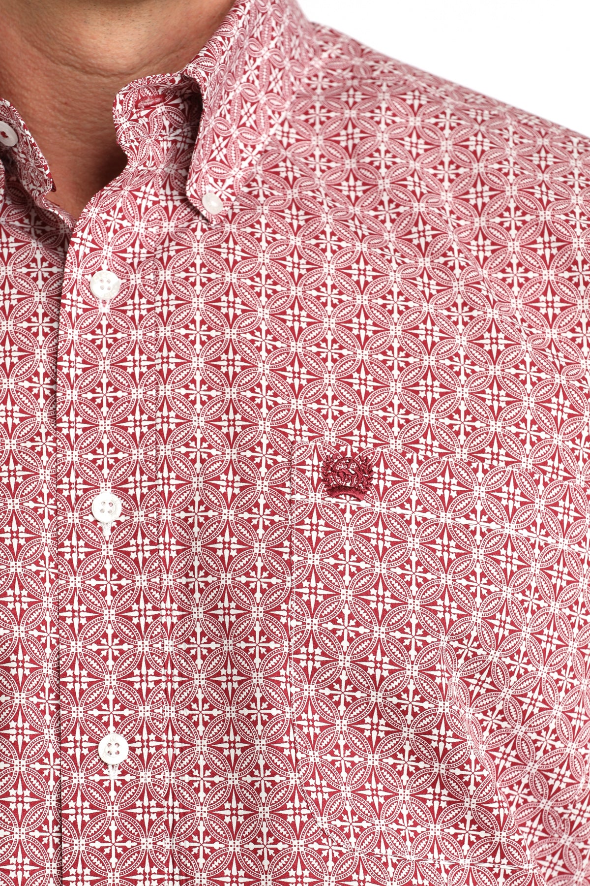 Mens Classic Fit Western Shirt