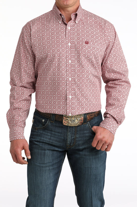 Mens Classic Fit Western Shirt