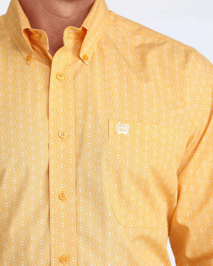 Mens Classic Fit Western Shirt