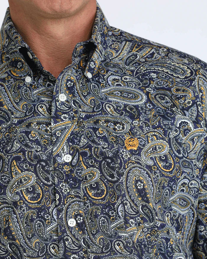 Mens Classic Fit Wester Shirt