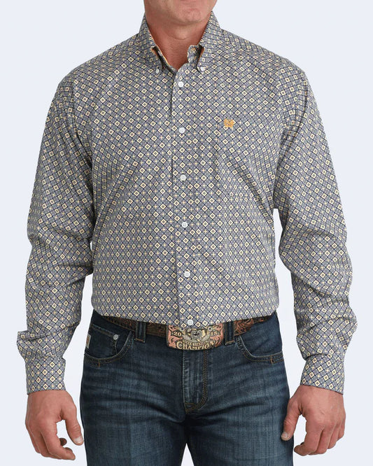 Mens Classic Fit Western Shirt