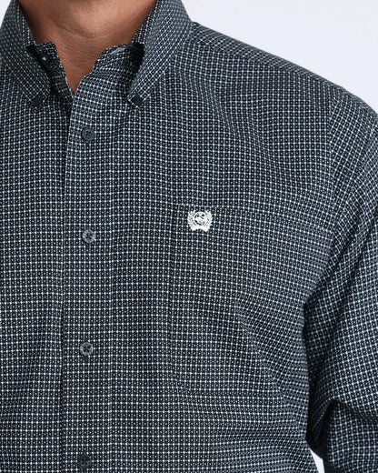 Mens Classic Fit Western Shirt