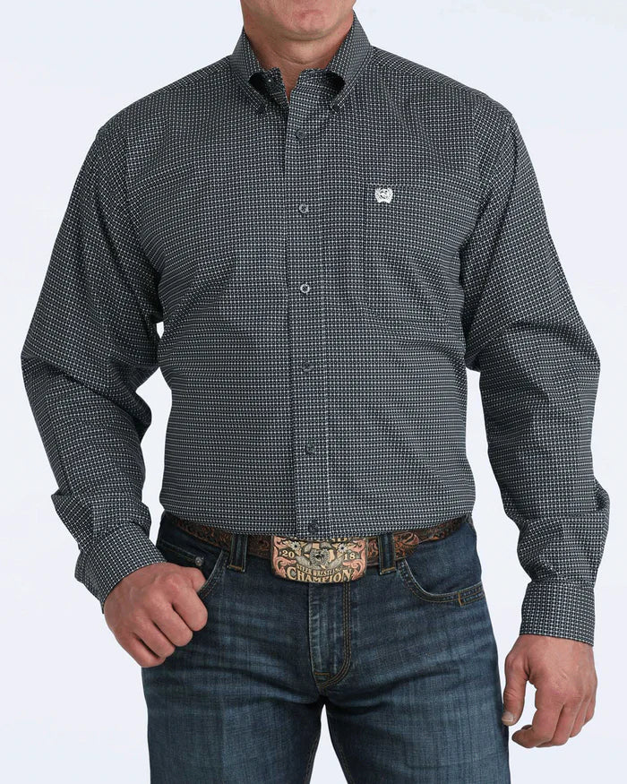 Mens Classic Fit Western Shirt