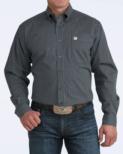 Mens Classic Fit Western Shirt