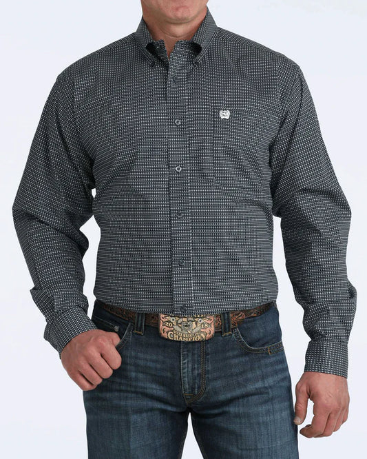 Mens Classic Fit Western Shirt