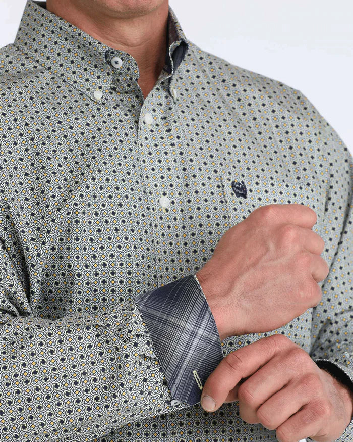 Mens Classic Fit Western Shirt