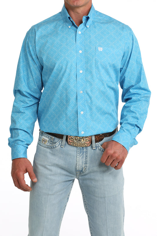 Mens Classic Fit Western Shirt