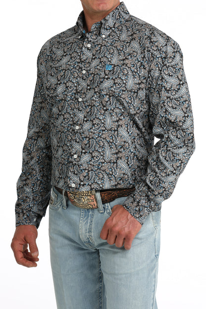 Mens Classic Fit Western Shirt