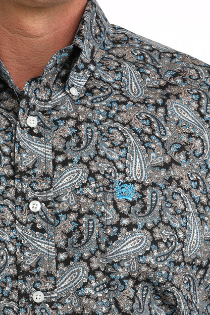 Mens Classic Fit Western Shirt