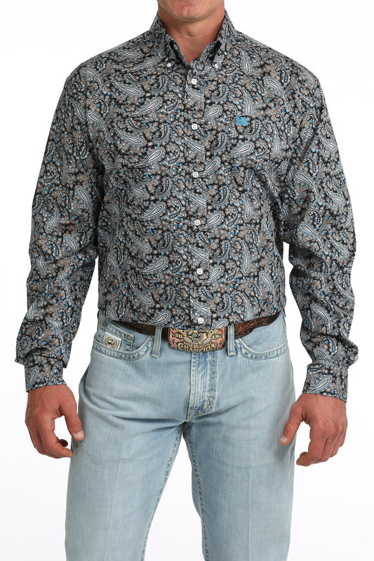 Mens Classic Fit Western Shirt