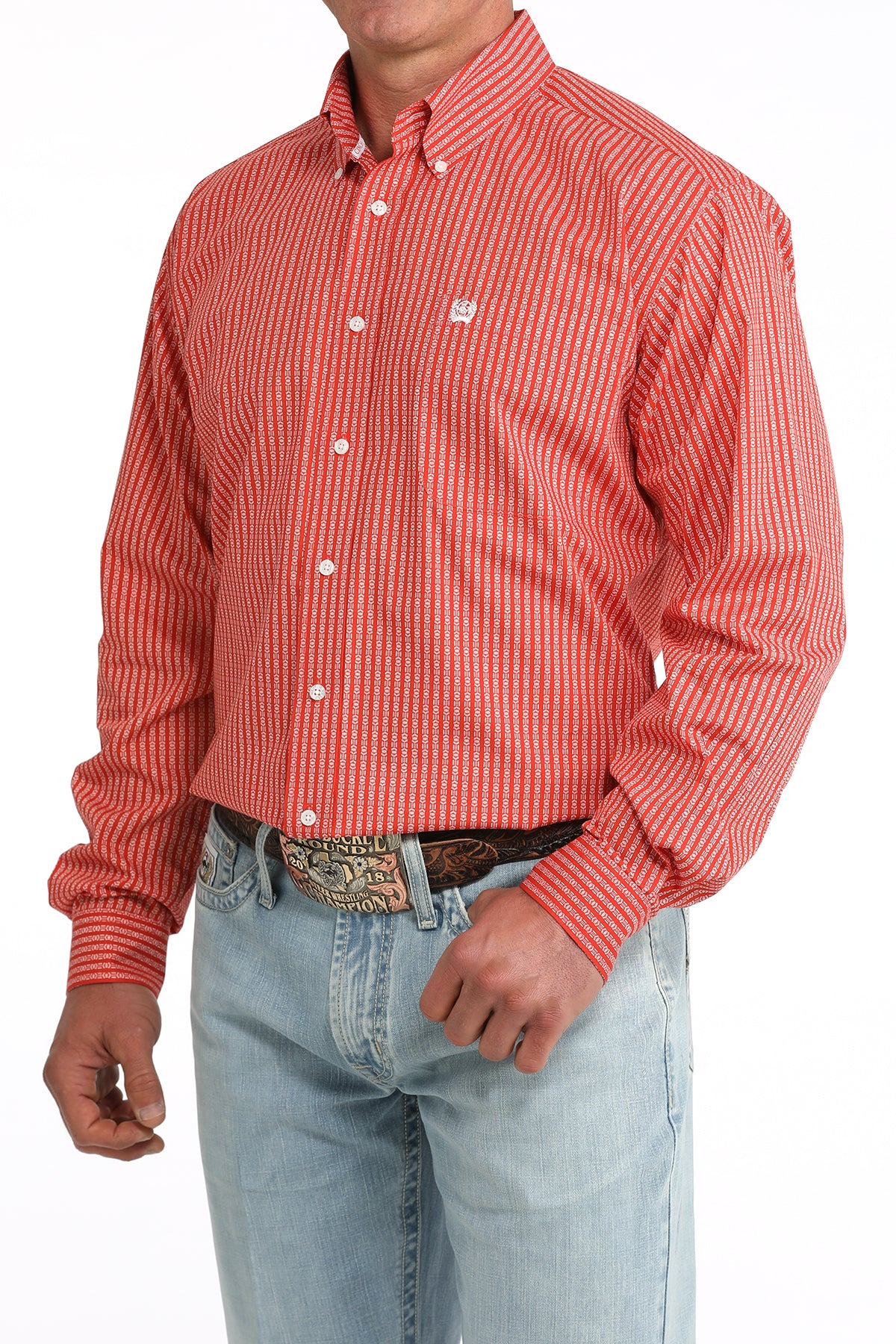 Mens Classic Fit Western Shirt