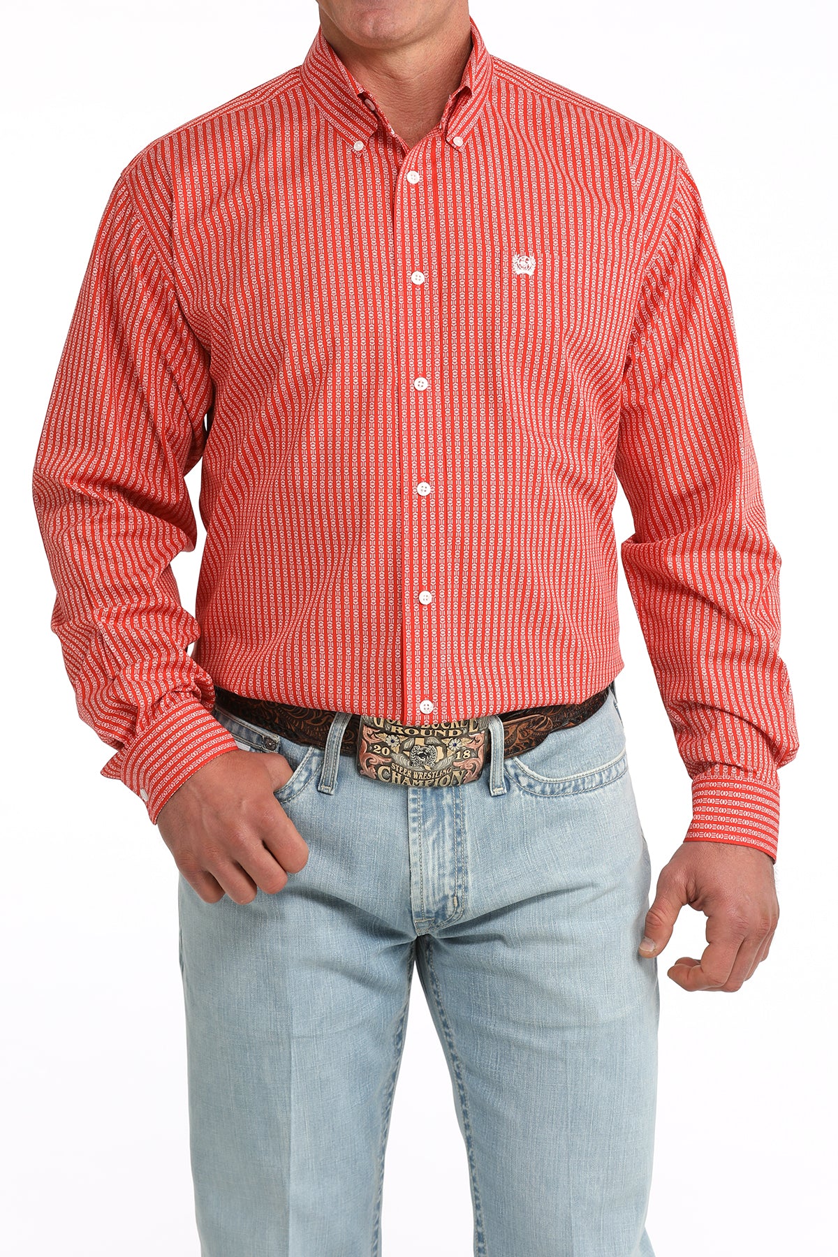 Mens Classic Fit Western Shirt