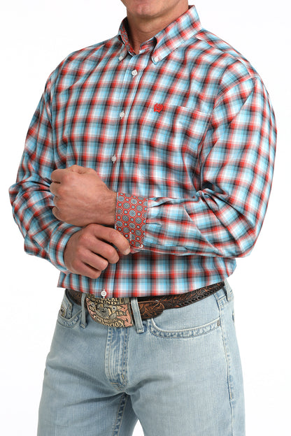 Mens Classic Fit Western Shirt
