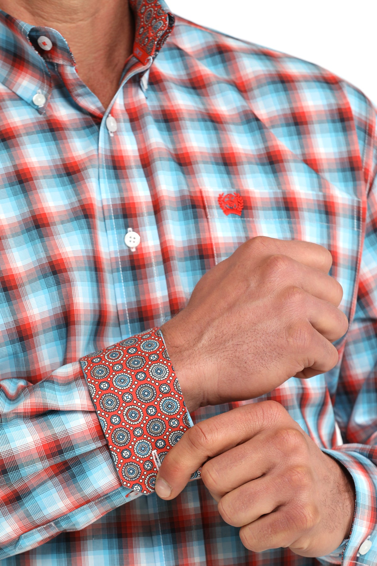 Mens Classic Fit Western Shirt
