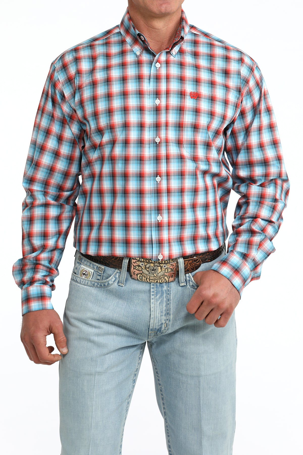 Mens Classic Fit Western Shirt