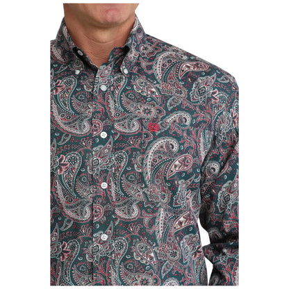 Mens Classic Fit Western Shirt