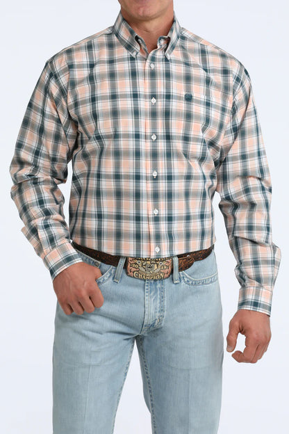 Mens Classic Fit Western Shirt