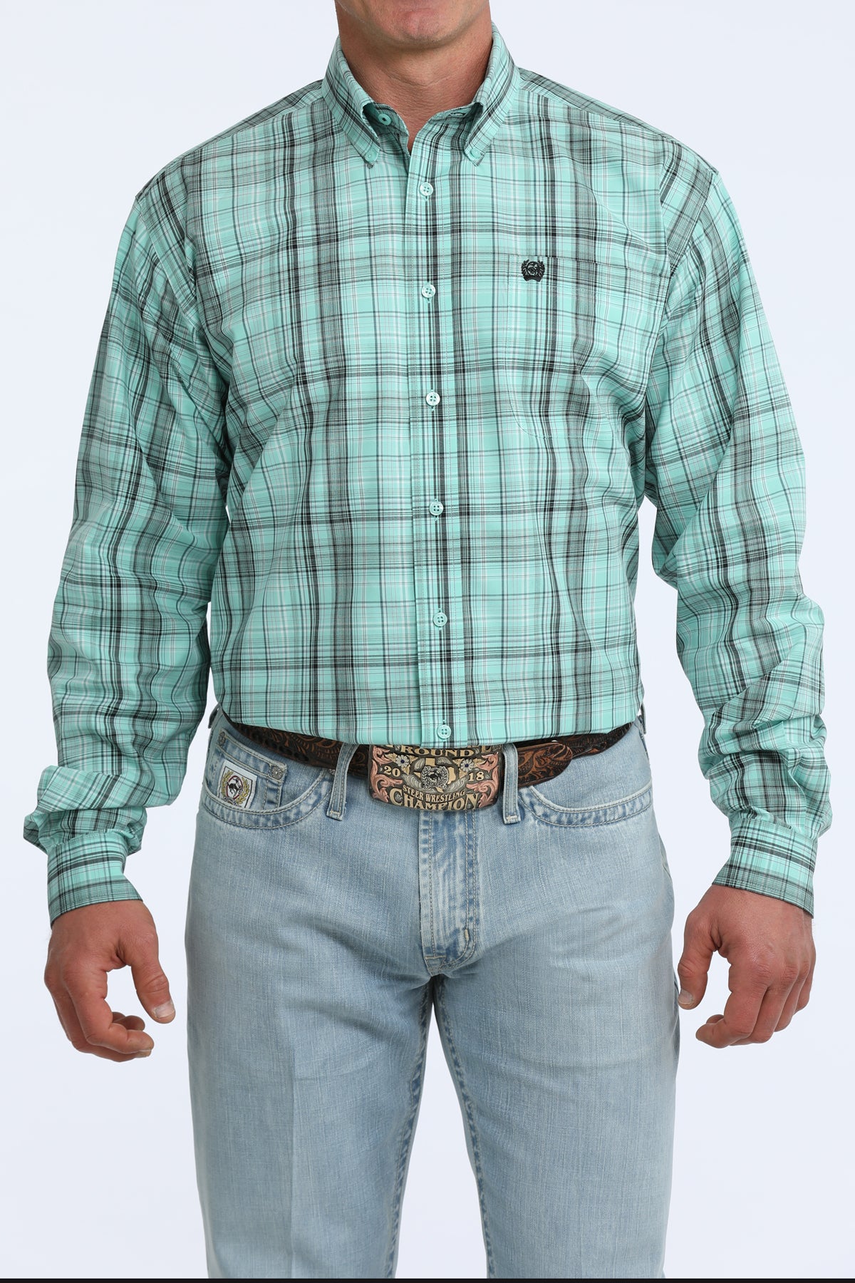 Mens Classic Fit Western Shirt