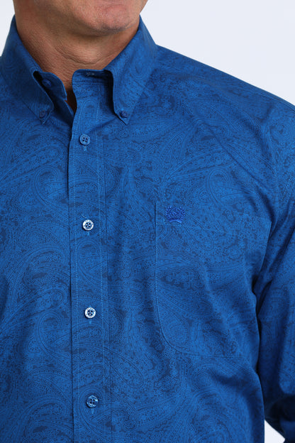 Mens Classic Fit Western Shirt