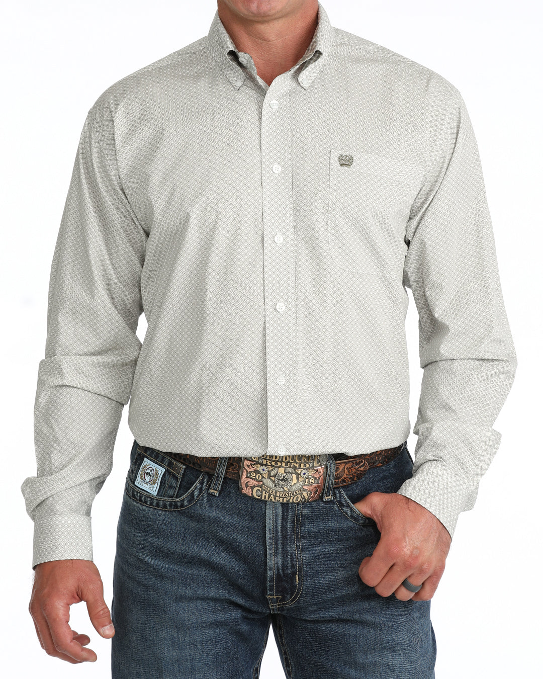 Mens Classic Fit Western