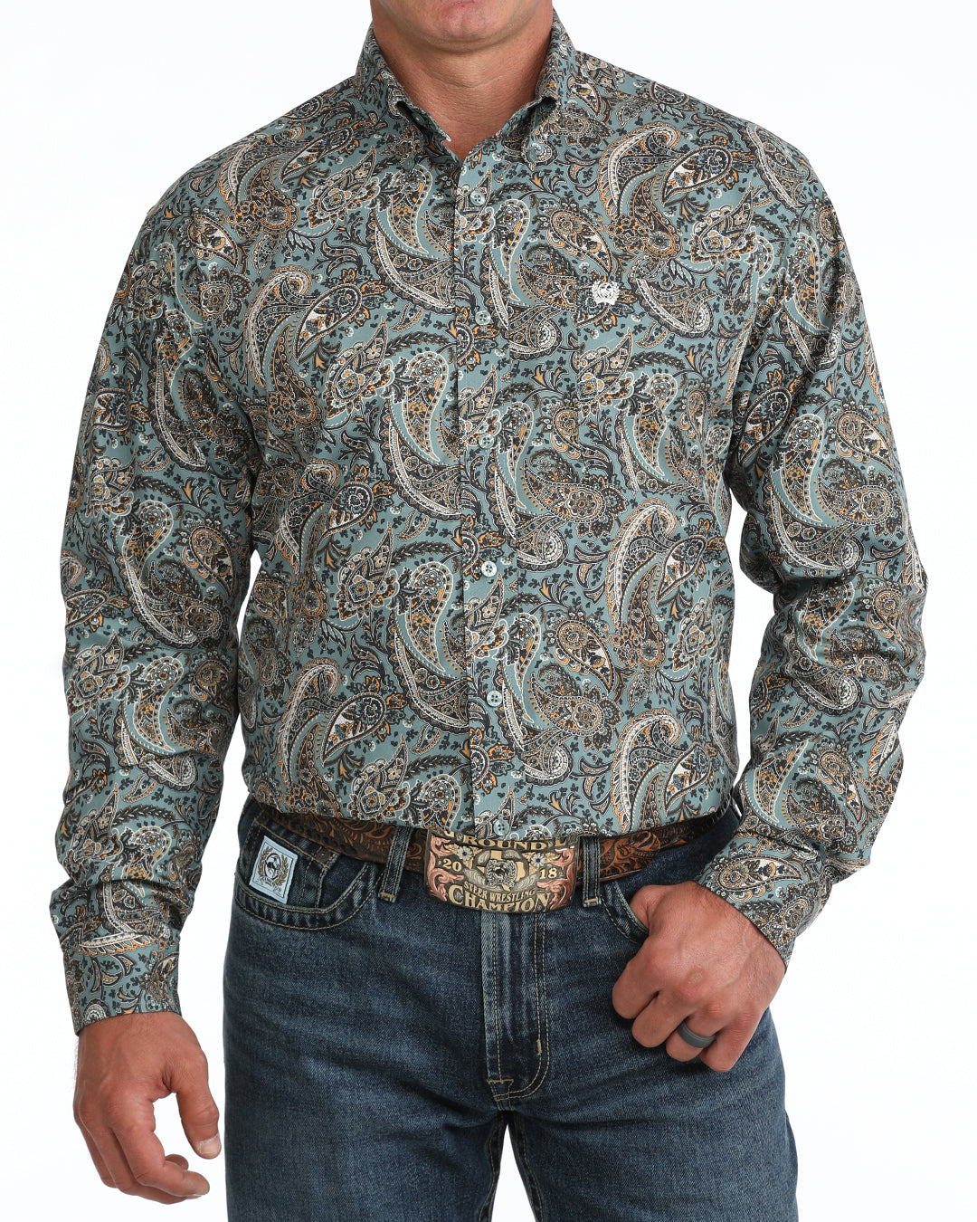Mens Classic Fit Western