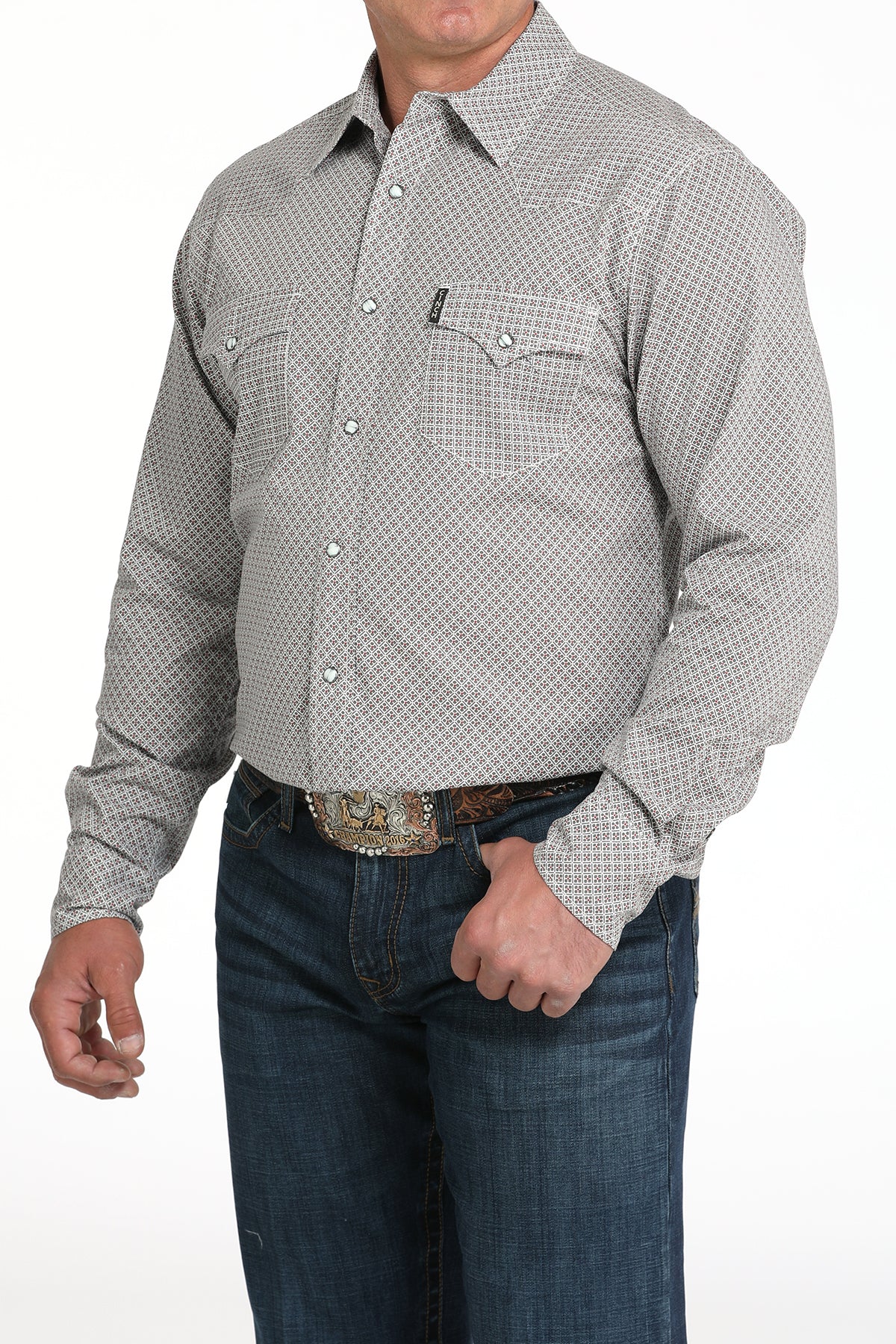 Men's Modern Fit Western Shirt