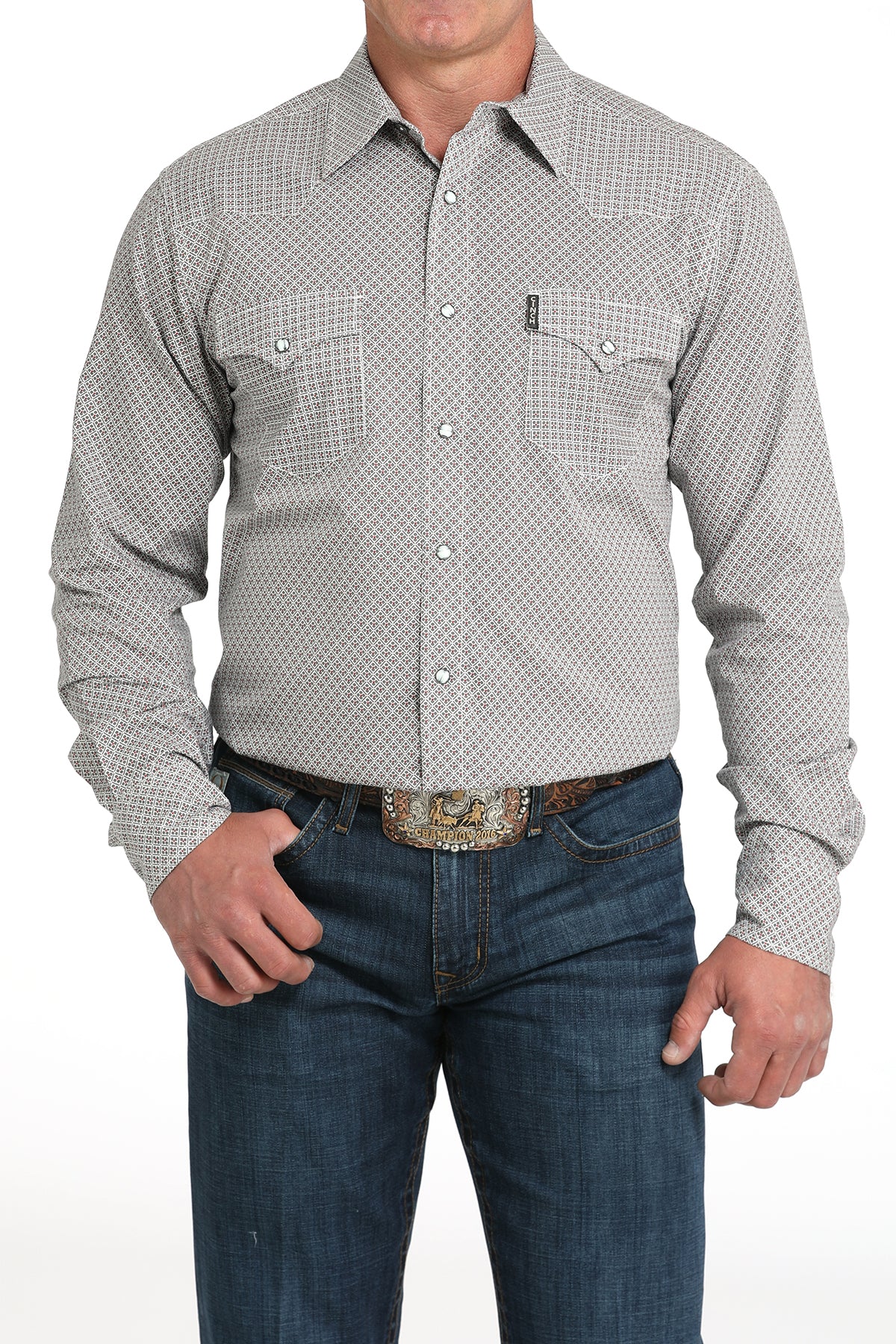 Men's Modern Fit Western Shirt