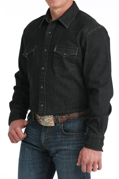Mens Classic Fit Western Shirt