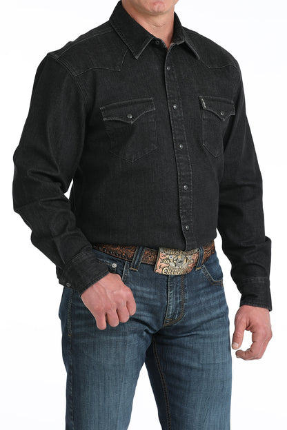 Mens Classic Fit Western Shirt
