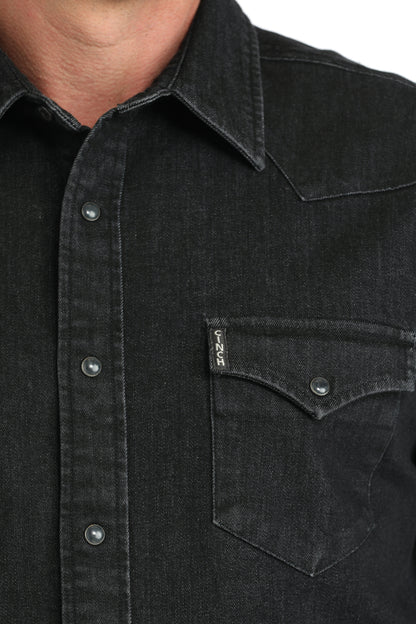 Mens Classic Fit Western Shirt