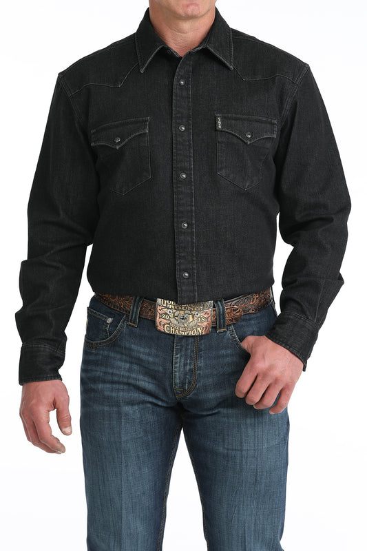 Mens Classic Fit Western Shirt
