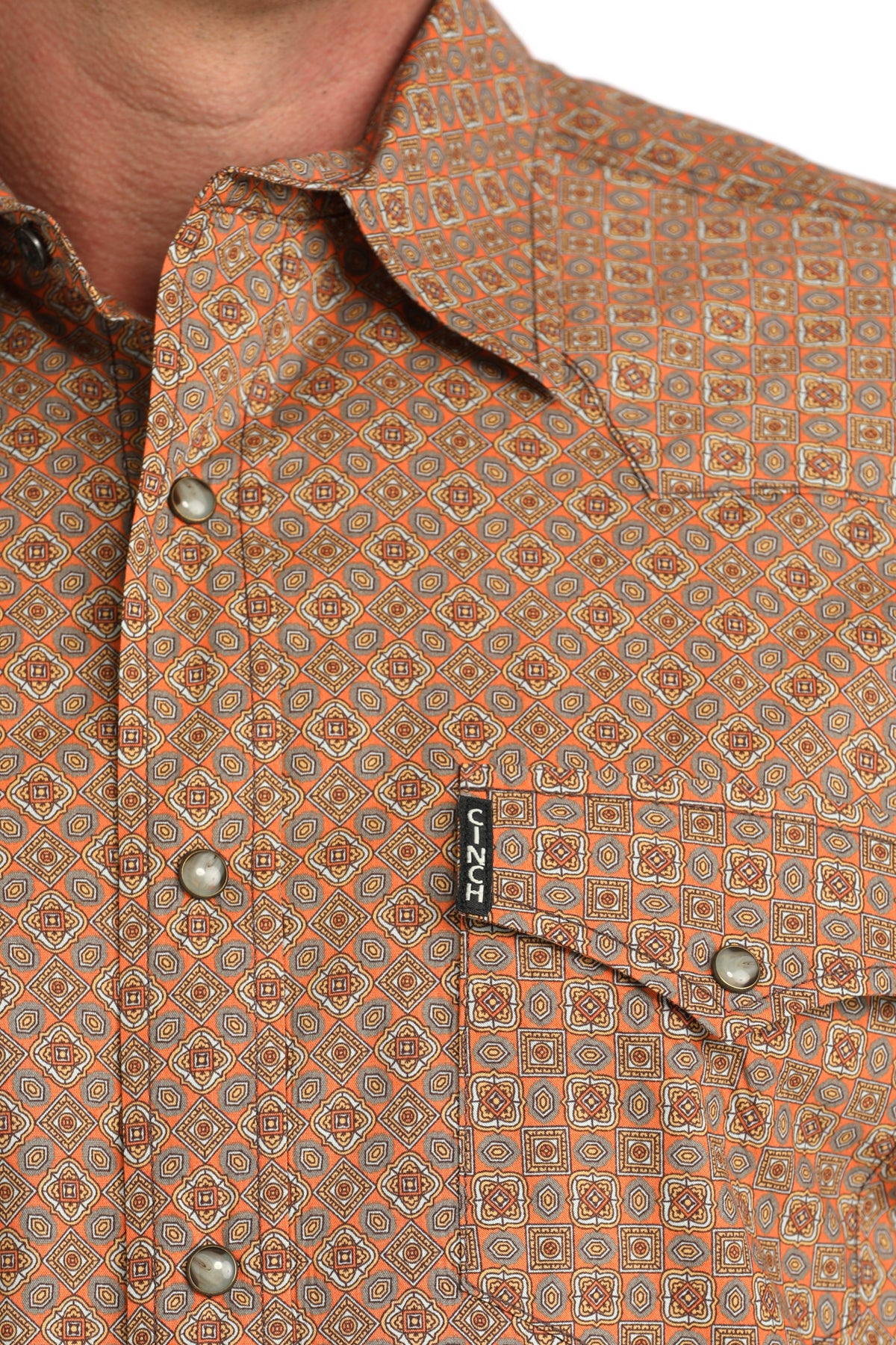 Mens Modern Fit Western Shirt