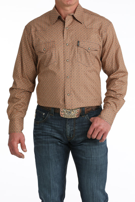 Mens Modern Fit Western Shirt