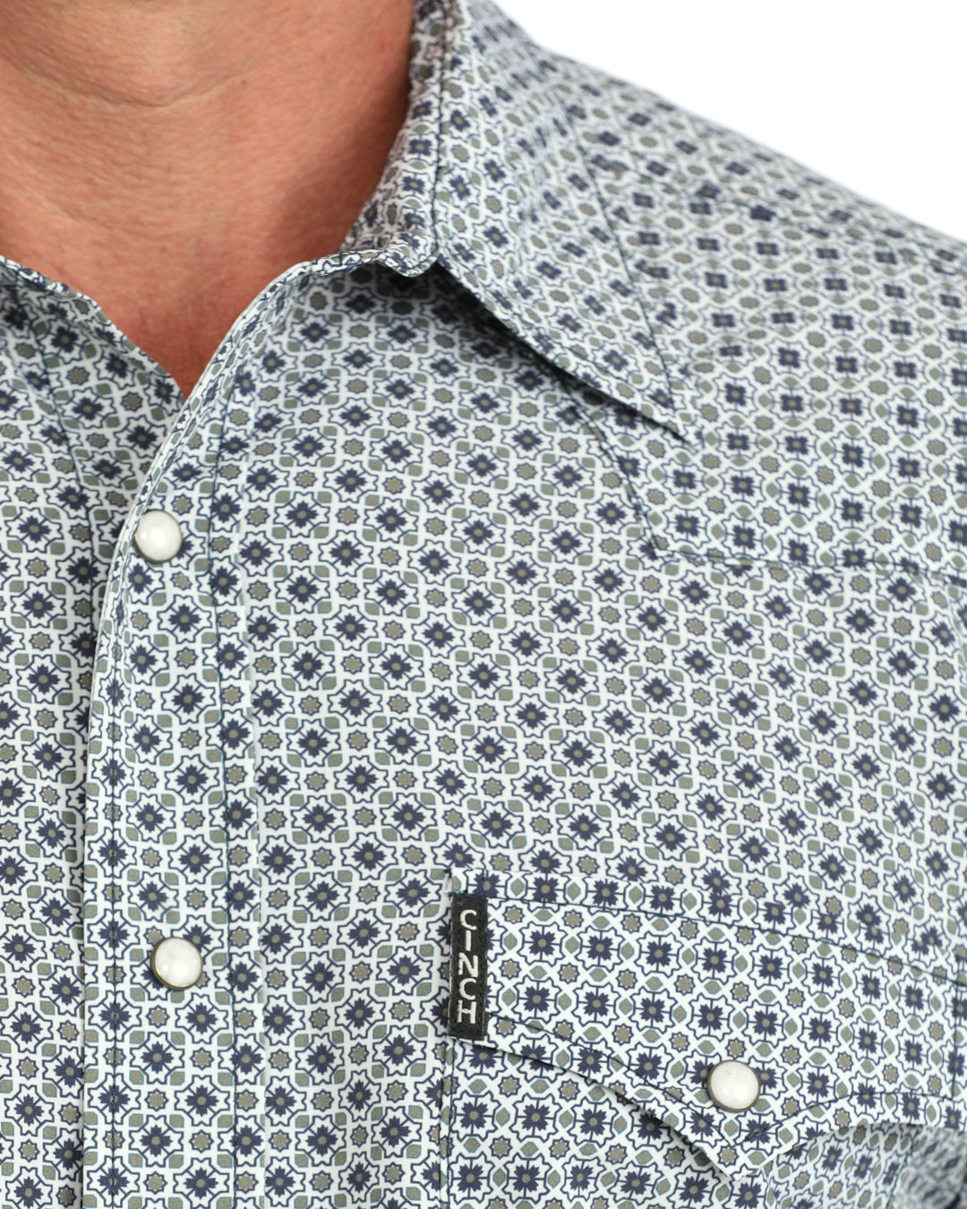 Mens Modern Fit Western Shirt