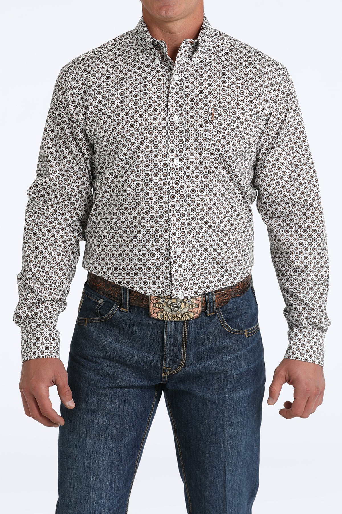 Men's Modern Fit Western Shirt