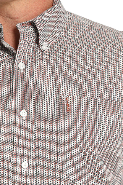 Men's Modern Fit Western Shirt - White