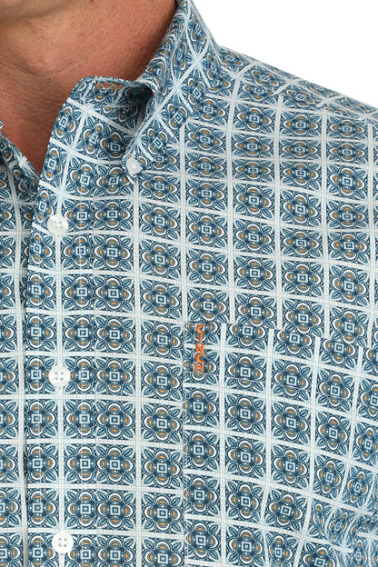 Mens Modern Fit Western Shirt