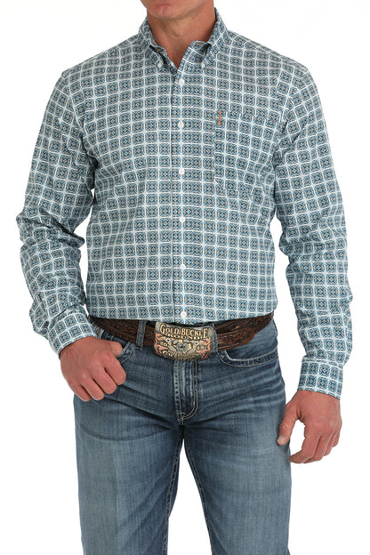 Mens Modern Fit Western Shirt