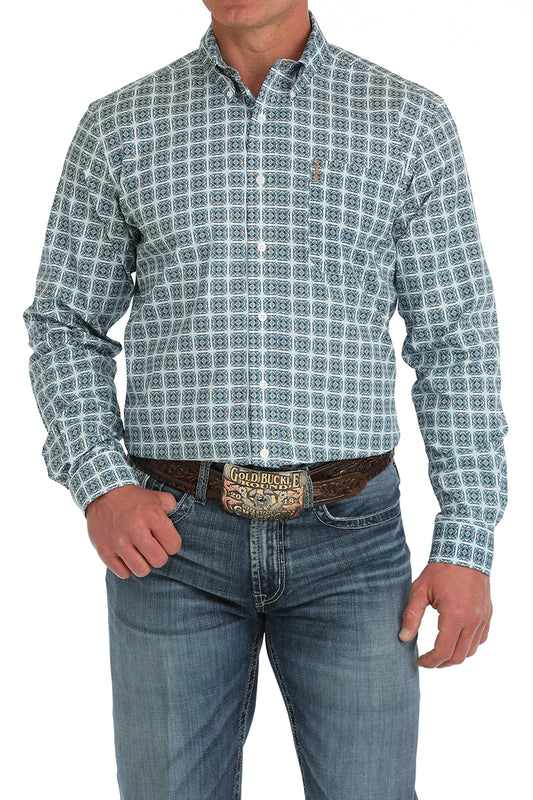 Mens Modern Fit Western Shirt