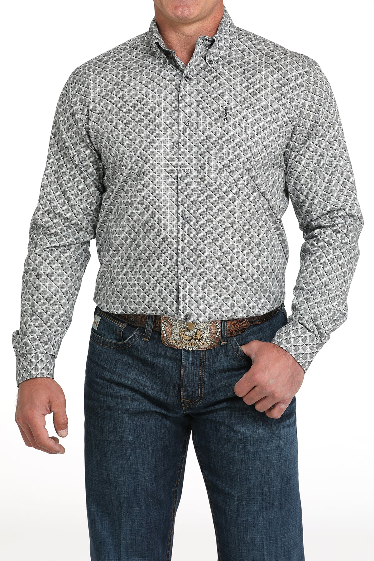 Men's Modern Fit Western Shirt