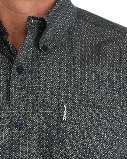Mens Modern Fit Western Shirt